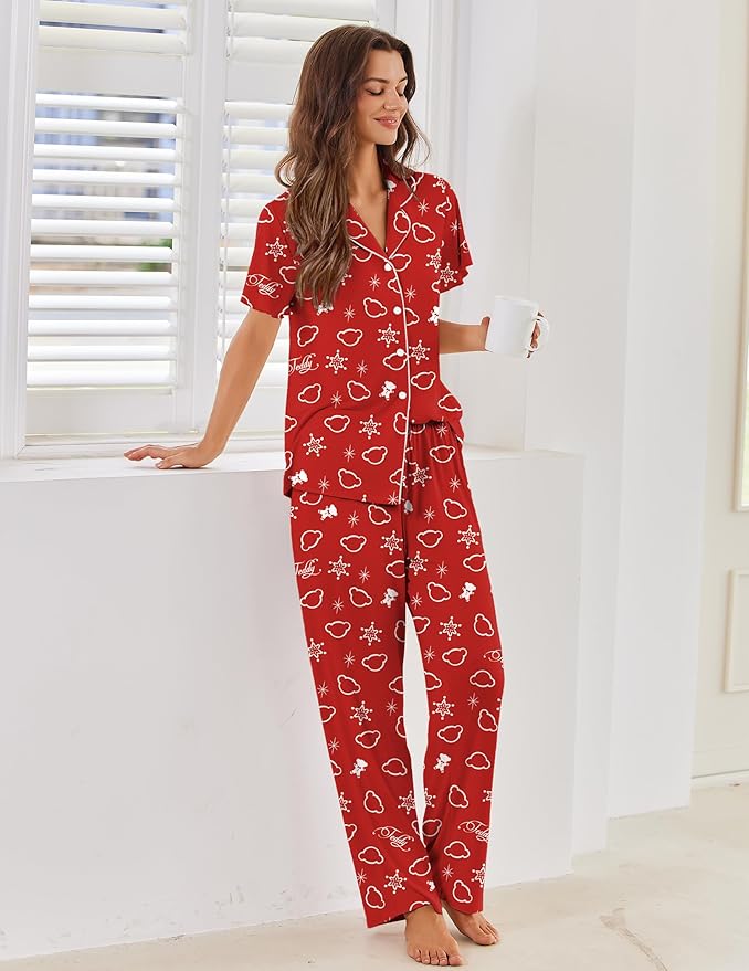 Women's Pants Pajama Set - 2 Piece