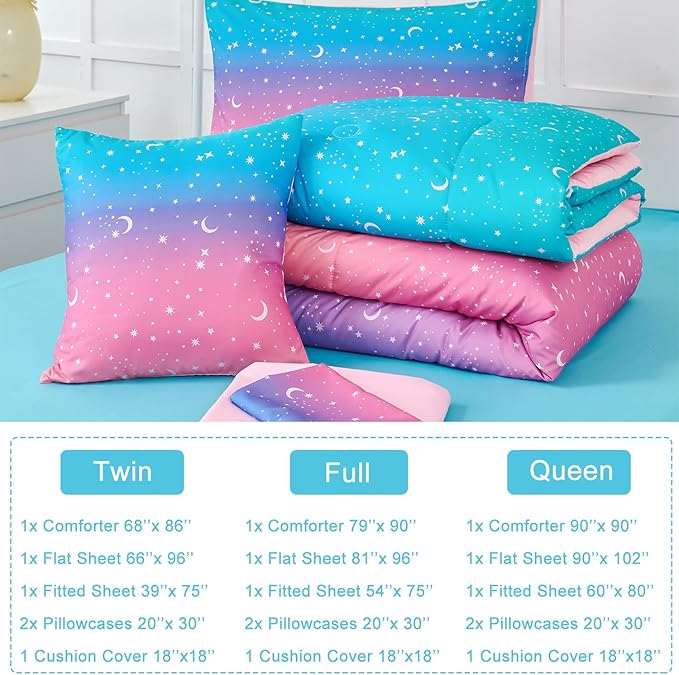 Comforter Set - Full - 6 Piece