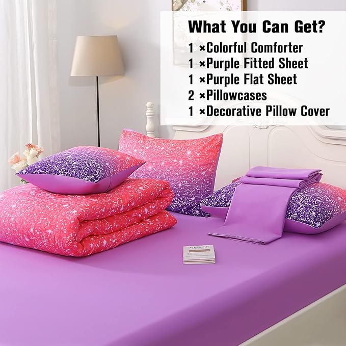 Comforter Set - Full - 6 Piece