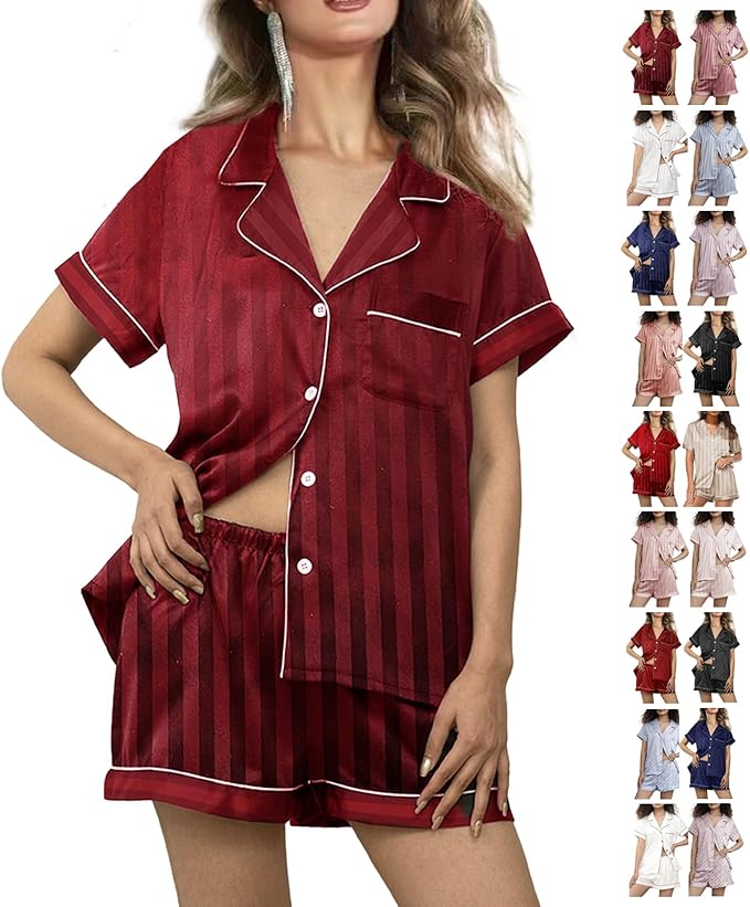 Satin Pajama Set