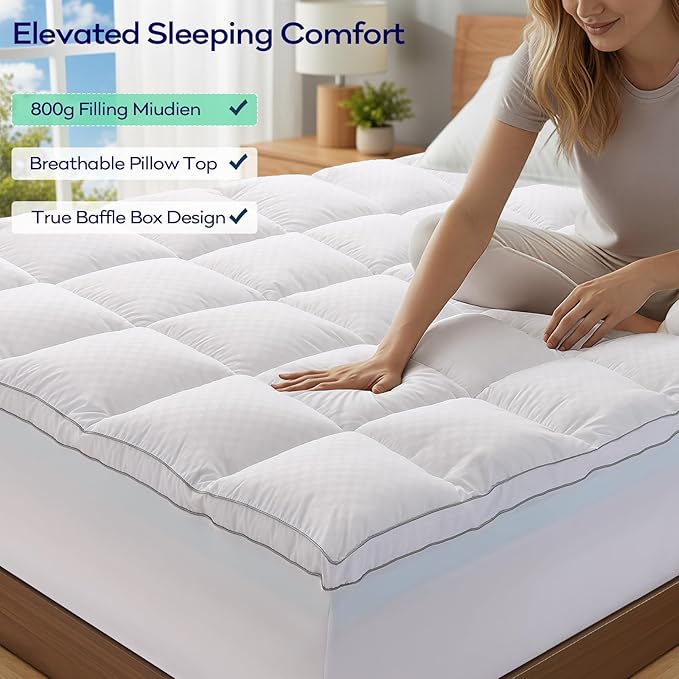 Memory Foam Cooling Mattress Topper - Twin XL