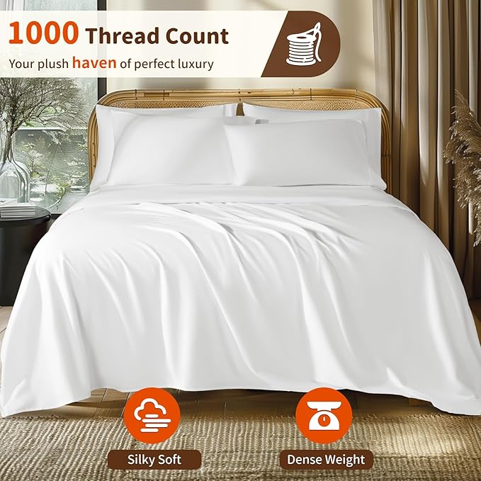 Bed Sheet Set - Queen - 6 Piece