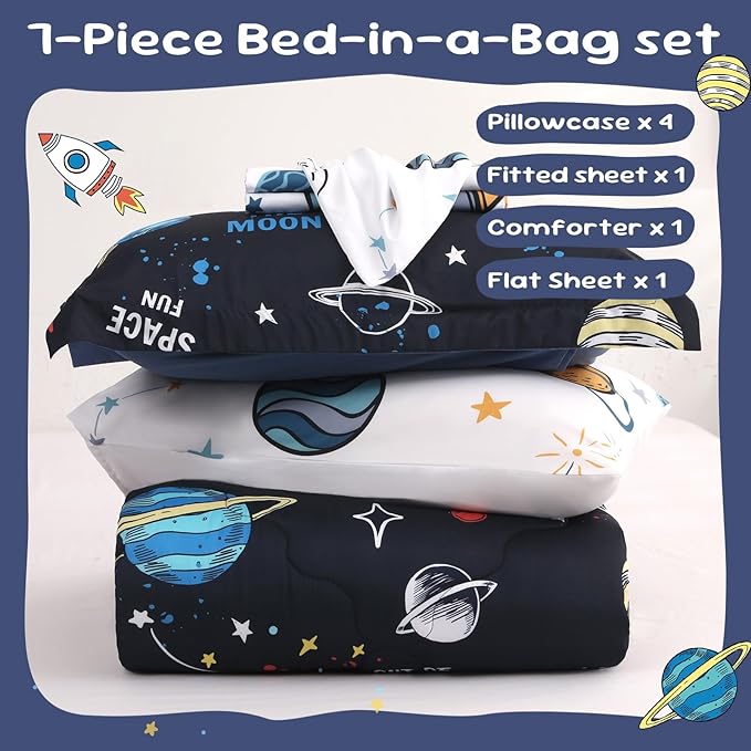 Comforter Set - Twin - 7 Piece