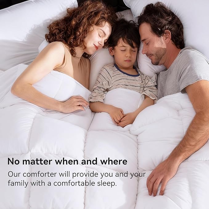 Duvets Down Comforter - Queen - 90 x 90 in