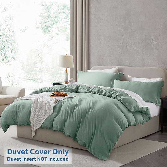 Duvet Cover Set - Queen - 90 x 90 in - 3 Piece