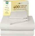 100% Cotton Bed Sheet Set - Full - 4 Piece