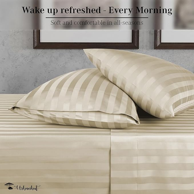 Bed Sheet Set - Twin - 16 in Deep Pocket - 4 Piece