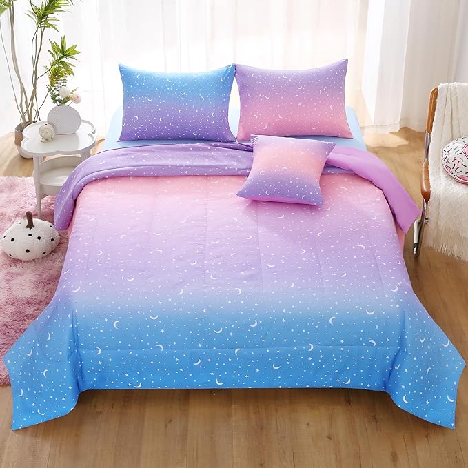 Microfiber Comforter Set - Full - 6 Piece