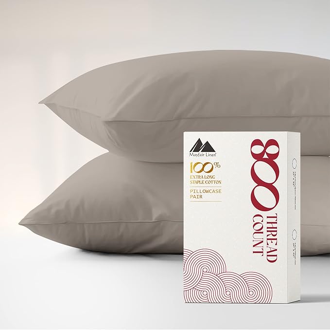 Linen Pillowcase Set - Queen - 2 Piece