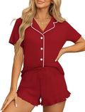 Shorts Pajama Set - Short Sleeve - 2 Piece