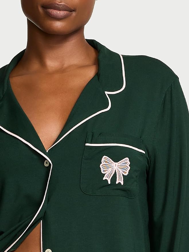 Women's Pants Pajama Set - Long Sleeve - 2 Piece