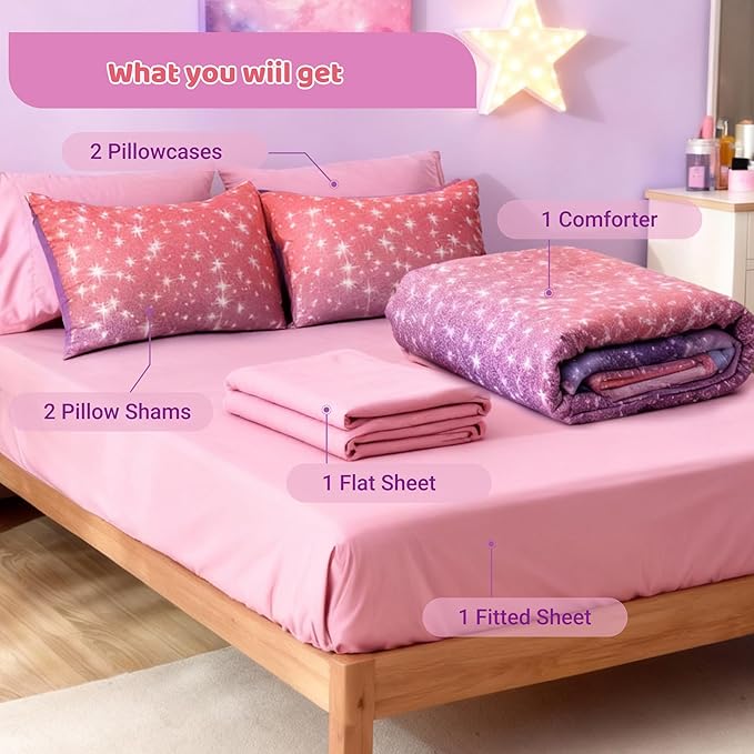 Comforter Set - Full - 7 Piece