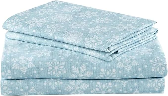 Flannel Bed Sheet Set - Queen - 4 Piece