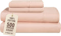 100% Cotton Bed Sheet Set - Twin - 4 Piece