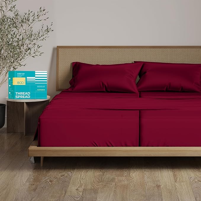 Cooling Bed Sheet Set - Split King - 16 in Deep Pocket - 5 Piece