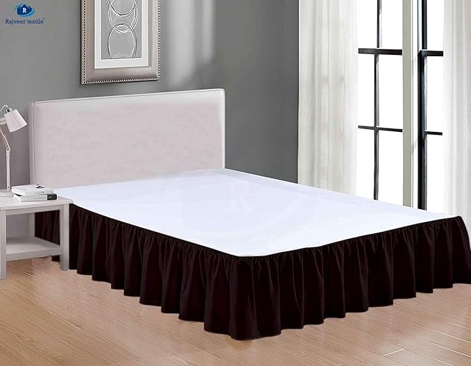 Microfiber Bed Skirt - Twin - 15 in Drop