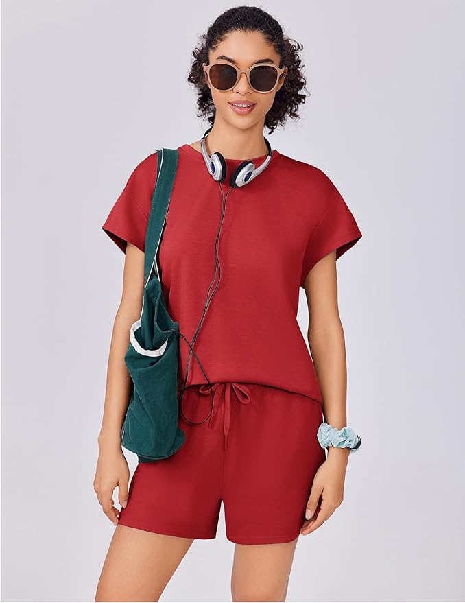 Women's Loungewear Set - Shorts - 2 Piece