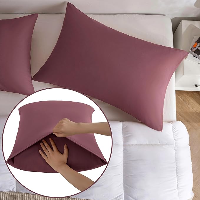 Pillowcase Set - King - 20 x 36 in - 2 Piece