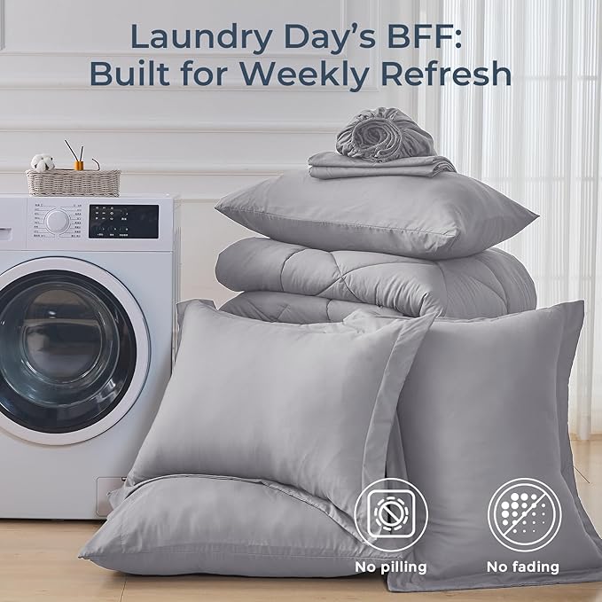 Comforter Set - Queen - 7 Piece