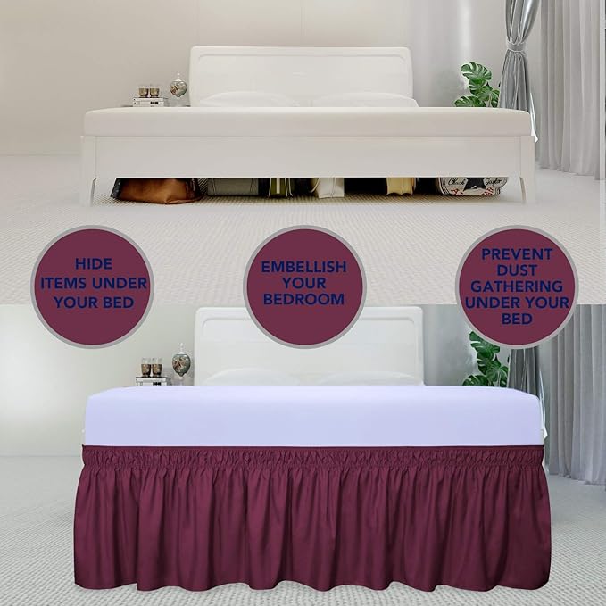 Bed Skirt - King - 18 in Drop