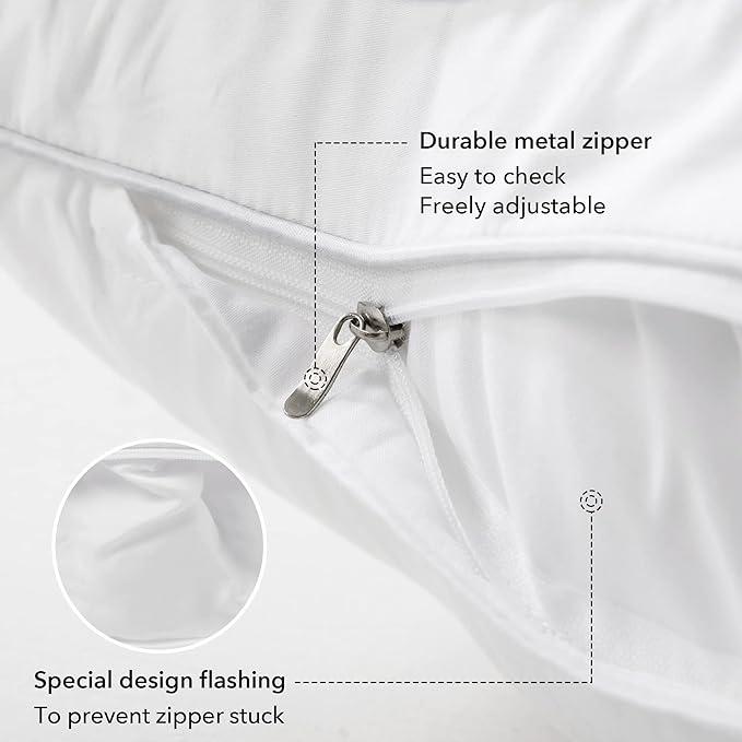 100% Cotton Pillow Insert - 2 Piece
