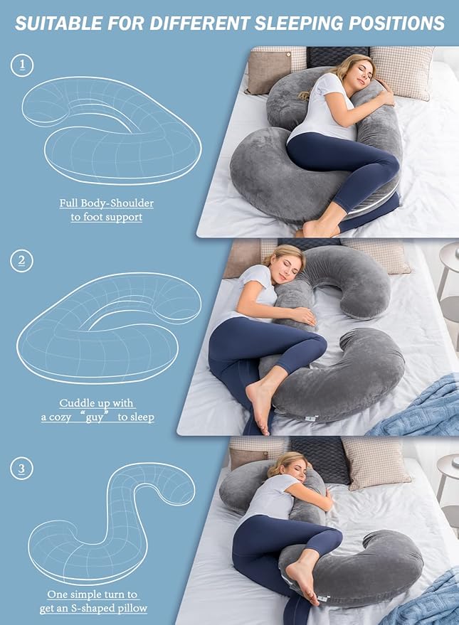 Velvet Body Pillow