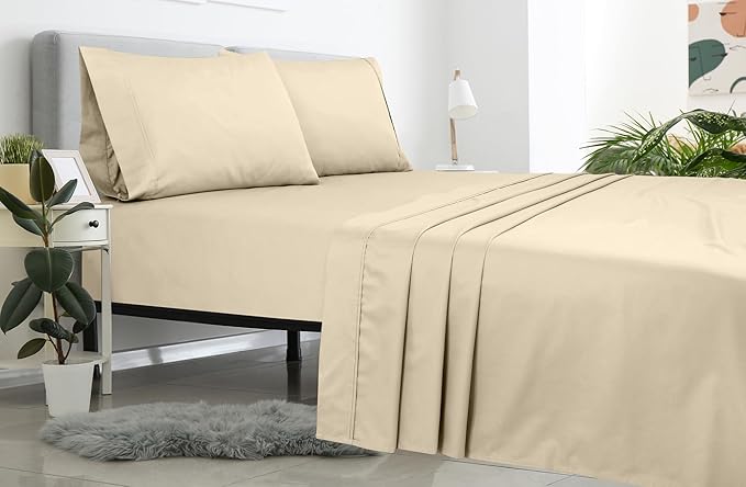 Microfiber Flat Sheet - Queen
