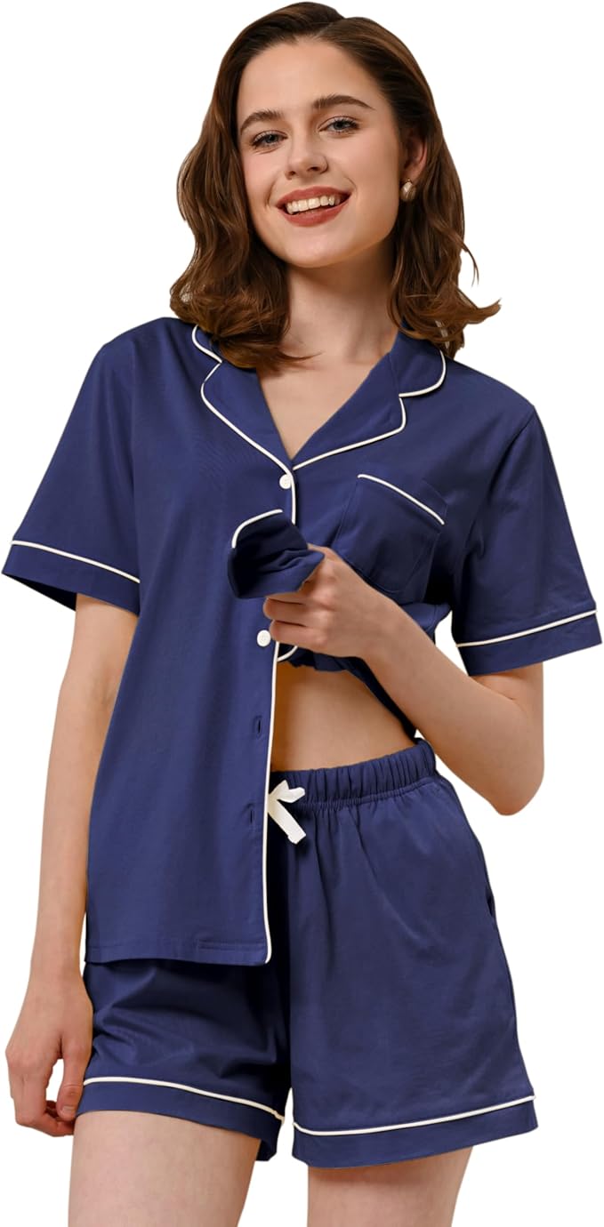Women's 100% Cotton Pajama Set - 2 Piece