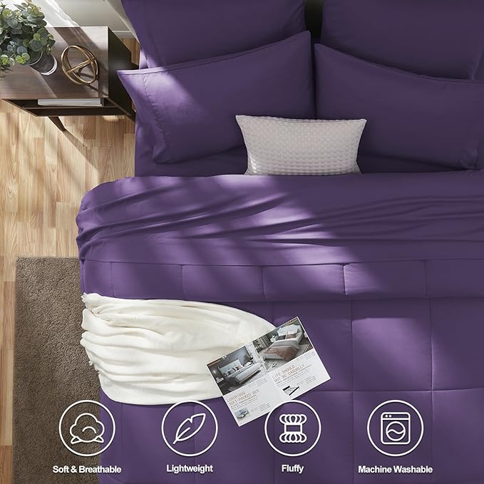 Comforter Set - King - 7 Piece