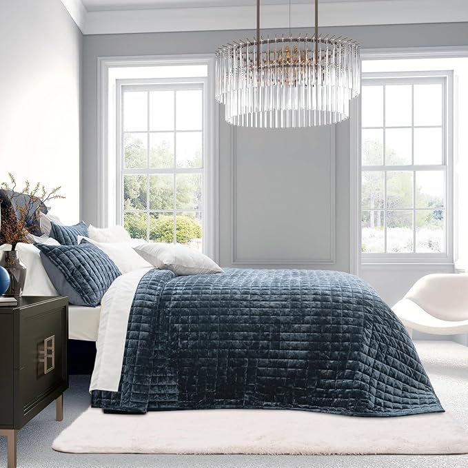 Velvet Quilt Set - Queen