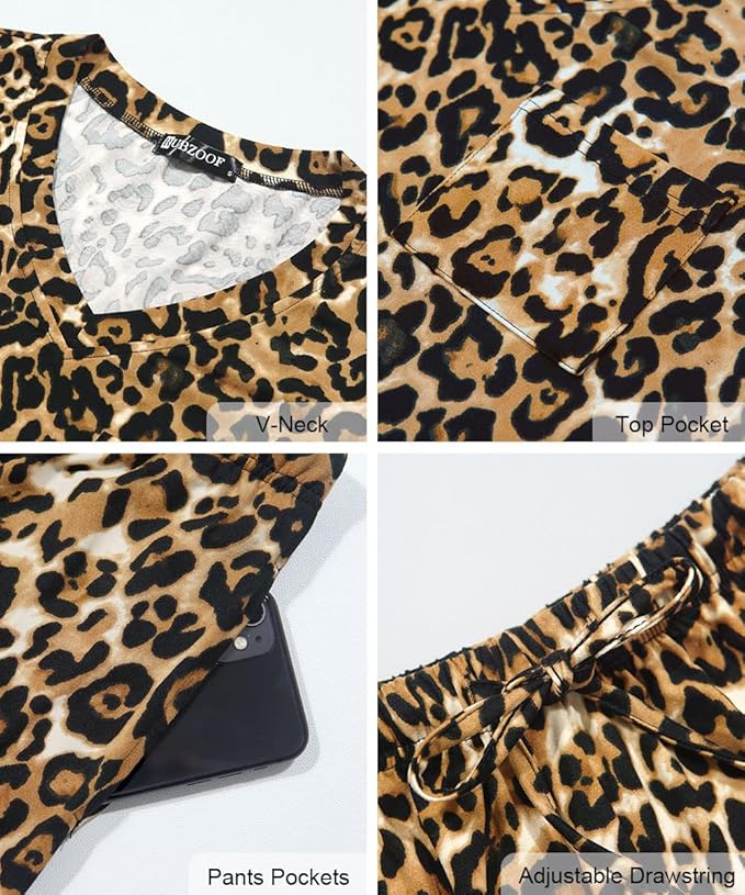 Women's Pajama Set - Short Sleeve - 2 Piece