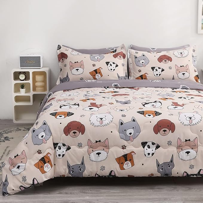 Microfiber Comforter Set - Queen - 7 Piece