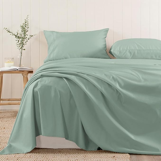 100% Cotton Flat Sheet - Queen
