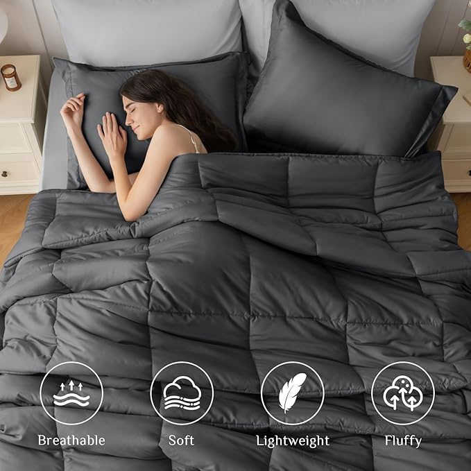 Down Alternative Comforter Set - Queen - 7 Piece