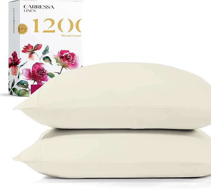Linen Cooling Pillowcase Set - King - 2 Piece