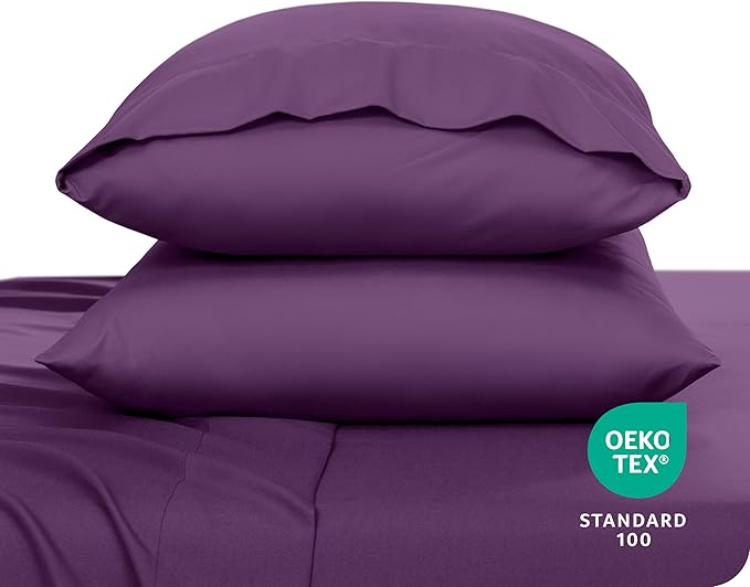 Microfiber Cooling Pillowcase Set - King - 2 Piece