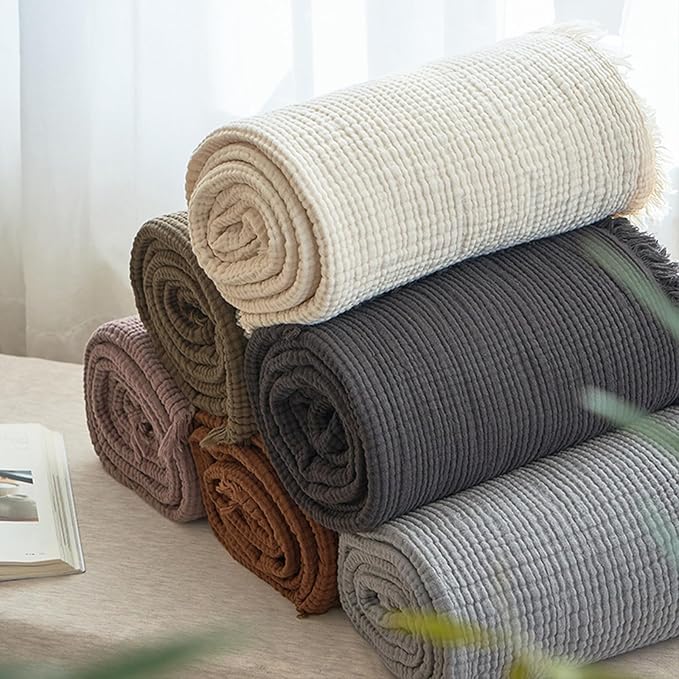 100% Cotton Blanket - Queen