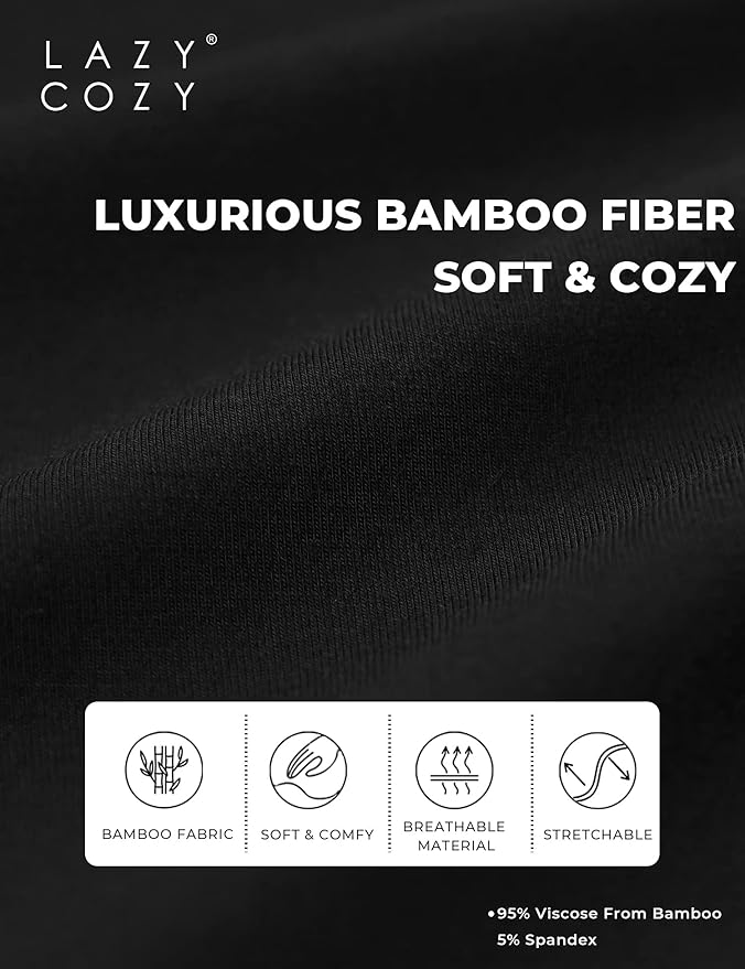 Bamboo Capri Pajama Set - Short Sleeve - 2 Piece