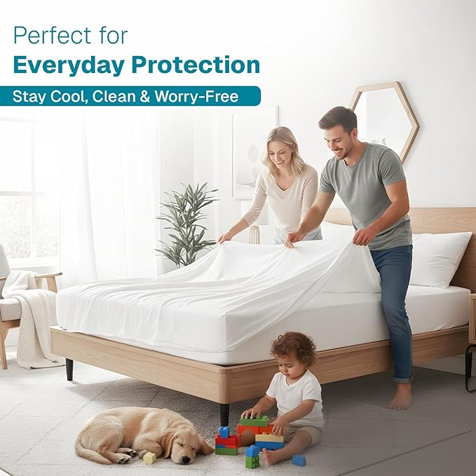 Waterproof Mattress Protector - King