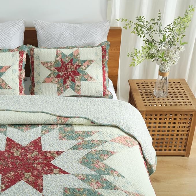 Quilt Set - King - 3 Piece