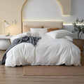 Linen Duvet Cover Set - King - 132 x 120 in - 3 Piece