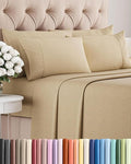 Cooling Bed Sheet Set - Queen - 16 in Deep Pocket - 6 Piece