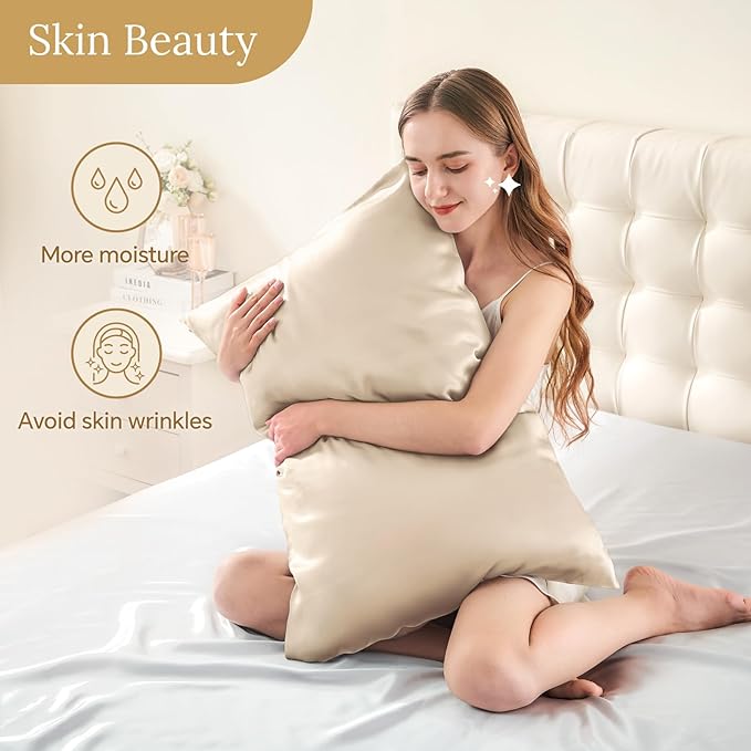 Mulberry Silk Cooling Pillowcase - Standard - 20 x 26 in