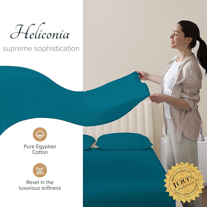 Linen Cooling Bed Sheet Set - California King - 4 Piece