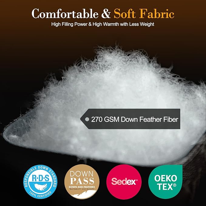Duvets Down Comforter - King