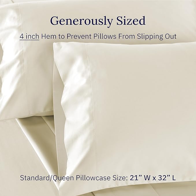 100% Cotton Pillowcase - Queen
