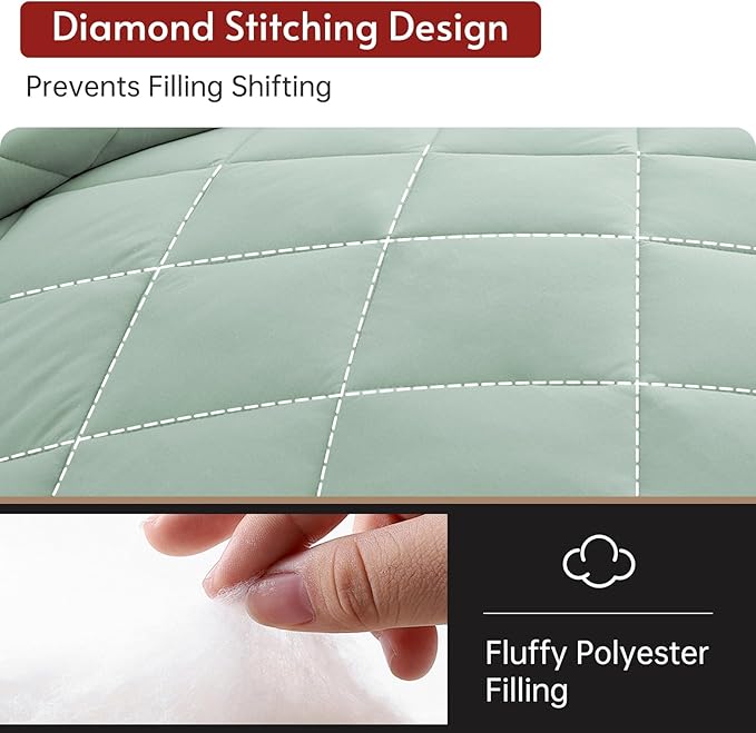 Comforter Set - California King - 7 Piece