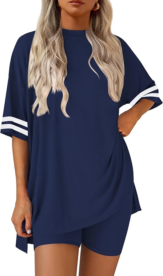 Shorts Pajama Set - Short Sleeve - 2 Piece