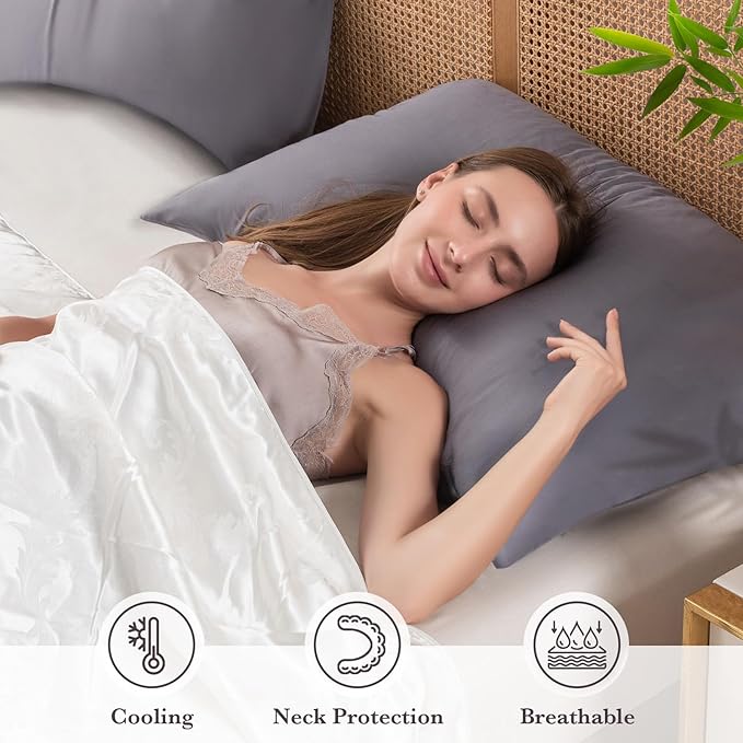 Bamboo Cooling Pillowcase - Queen
