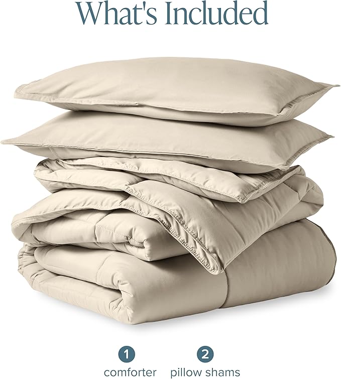 Down Alternative Comforter Set - Full
